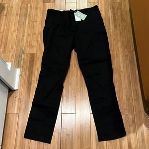 New, never worn black H&M pants - size 34/32, skinny fit